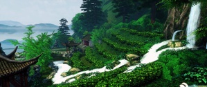【江南篇：龙井茶庄】玩家慕若言：励志做一个风景党，记录大荒美丽的点点滴滴。